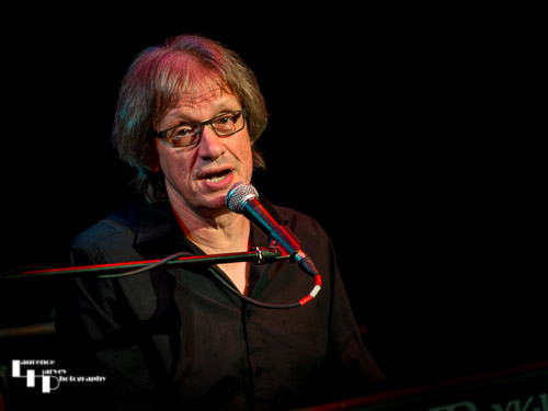 Paul Long on keyboards and vocals