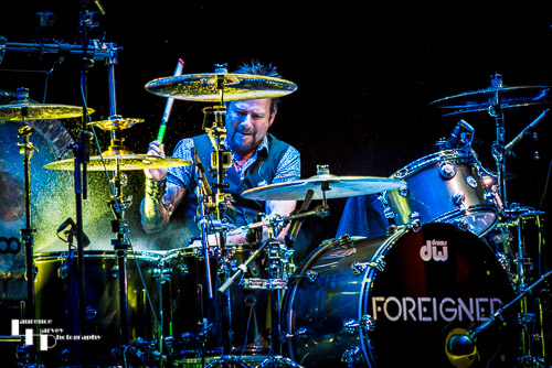 Chris Frazier on drums