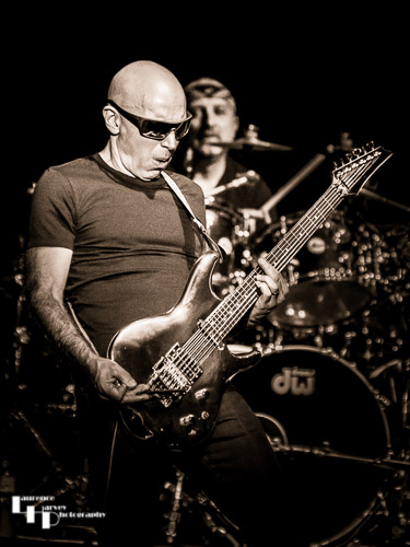 Joe Satriani on guitar