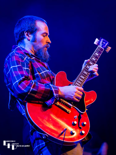Jules Fothergill on guitar