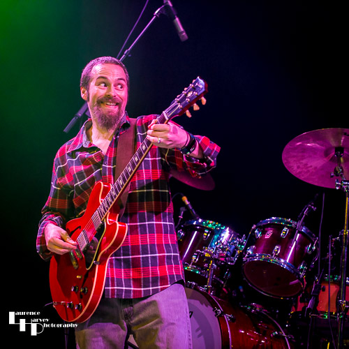 Jules Fothergill on guitar