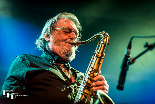 Terry Marshall on sax