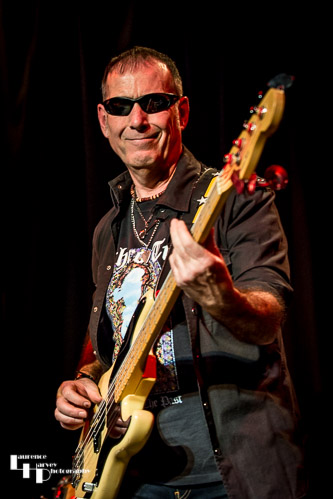 Derek White on bass