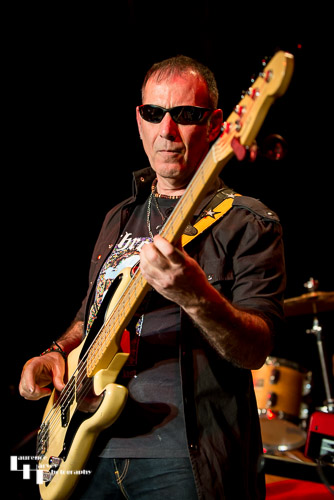 Derek White on bass