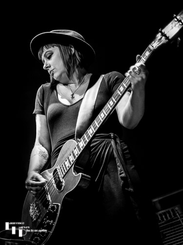 Charis Anderson on bass