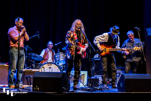 The Dave Thomas Big Blues Band on stage at The Corn Hall