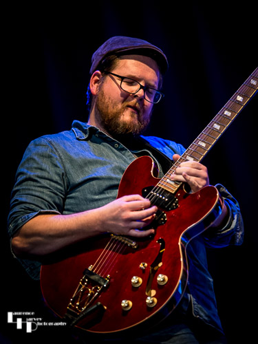 Mark Howes on guitar