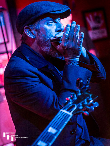 Giles King on harmonica