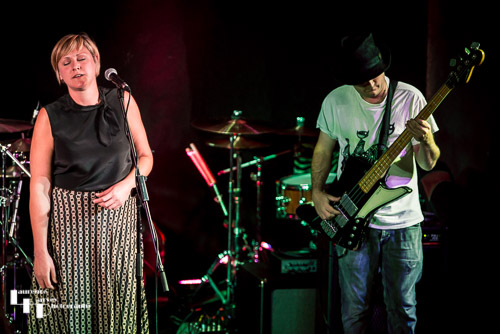 Laura Castle on vocals & Leon Chapman on bass