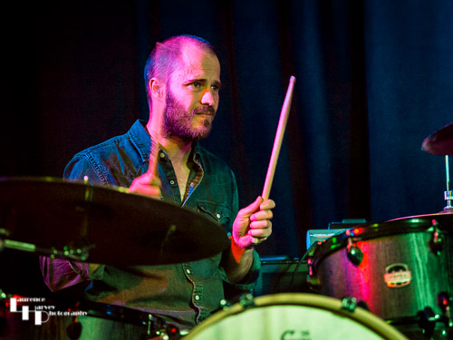 Joe Gray on drums