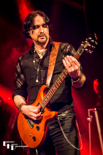 Aaron Bond on guitar & vocals