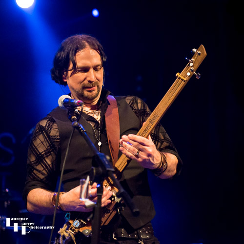 Aaron Bond on cigar box guitar & vocals
