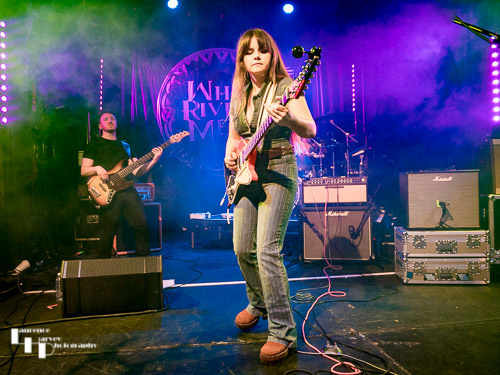 Arielle & her band on stage at Colchester Arts Centre