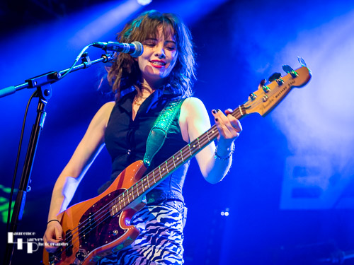 Mollie McGinn on vocals & bass