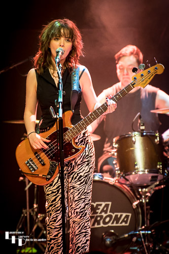 Mollie McGinn on vocals & bass