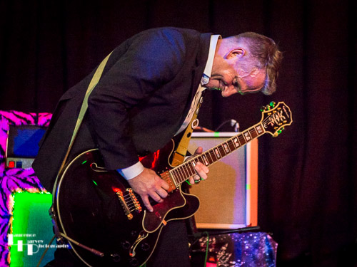 Matthew Burrows on guitar