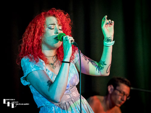 Lou Brett on vocals