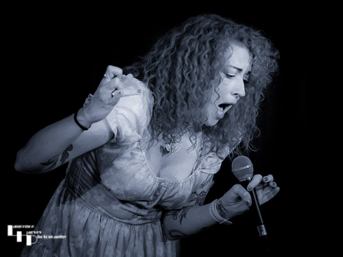 Lou Brett on vocals