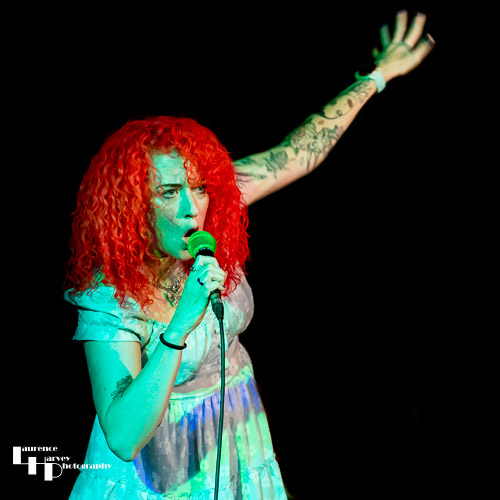 Lou Brett on vocals