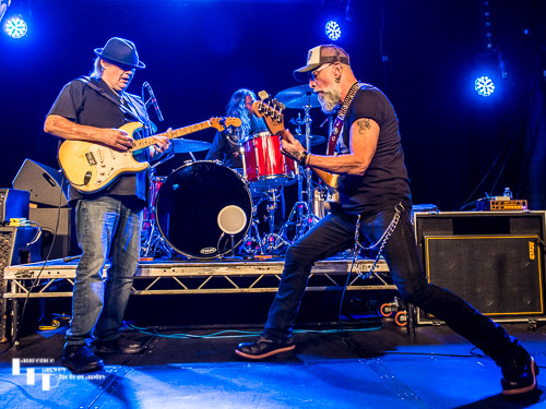 The Walter Trout Band on stage at Cambridge Junction