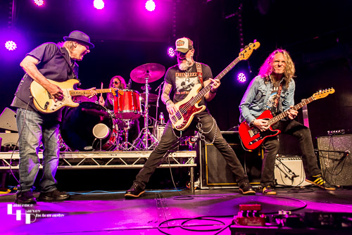 The Walter Trout Band on stage at Cambridge Junction
