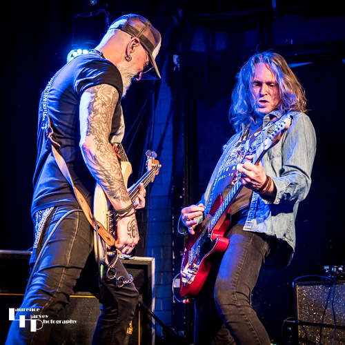Johnny Griparic on bass & Andrew Elt on guitar