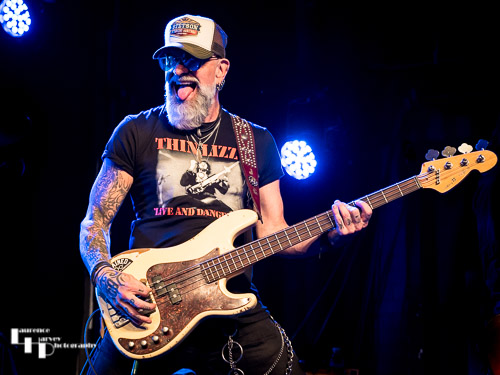 Johnny Griparic on bass