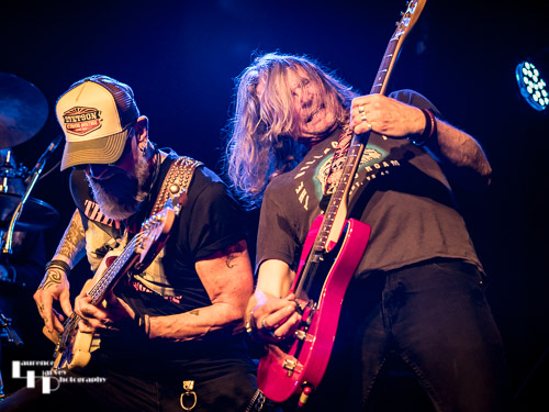 Johnny Griparic on bass & Andrew Elt on guitar