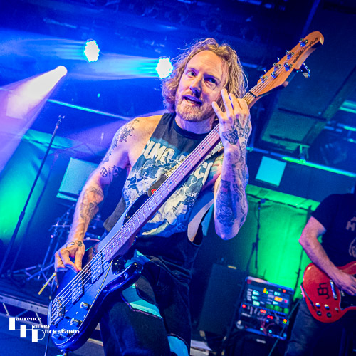 Matt Curtis on bass