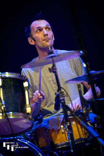 Trevor Barr on drums