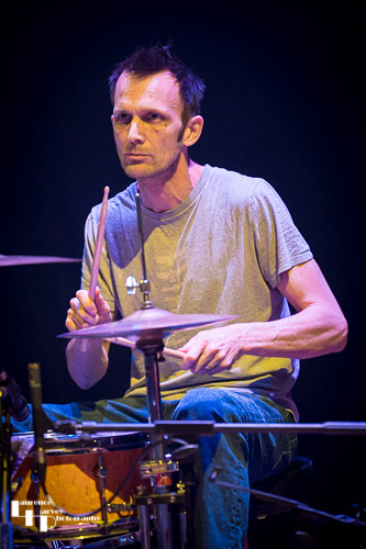 Trevor Barr on drums