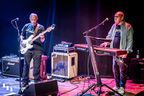 Harry Collins on bass, Kenny Philpot on keys