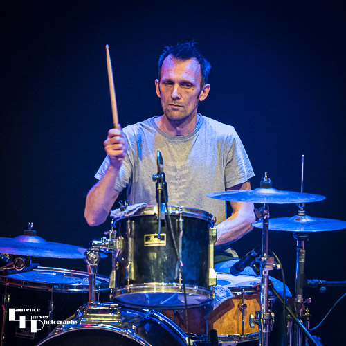 Trevor Barr on drums
