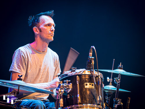 Trevor Barr on drums