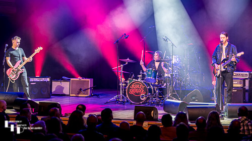 Ashley Sherlock Band on stage at The Apex