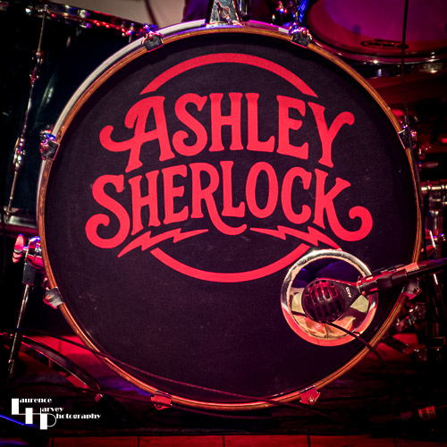 Ashley Sherlock Band kick drum