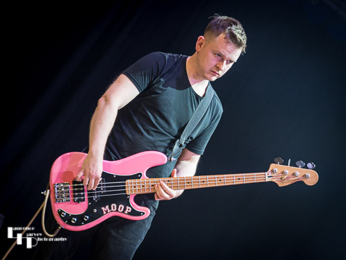 Nick Baxter on bass