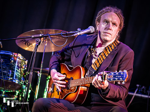 Tim Carley on guitar, kick drum & backing vocals