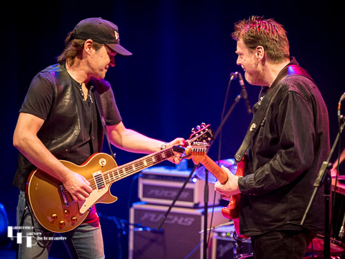 Danny Bryant & Marc Raner on guitar