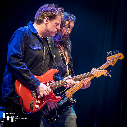 Danny Bryant on vocals & guitar, Artjom Feldtser on bass