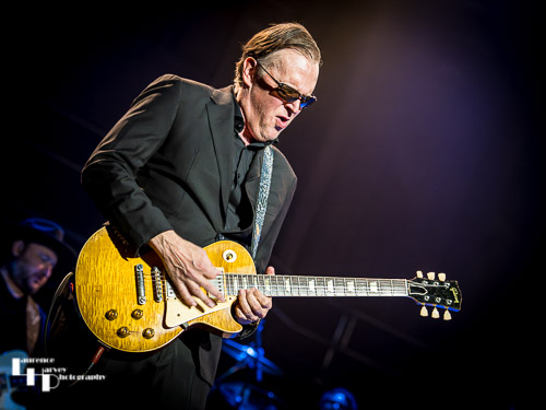 Joe Bonamassa on vocals & guitar