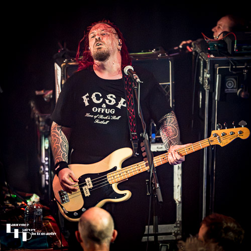 Ceri Monger on bass
