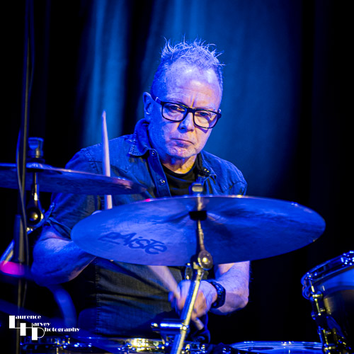 Martin Johnson on drums
