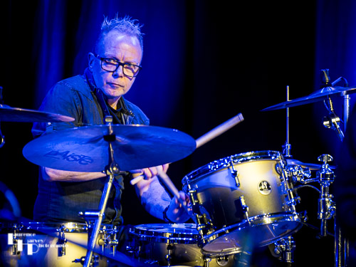 Martin Johnson on drums