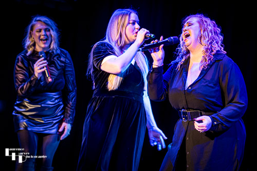 Leonie Gale, Jo Harman & Amba Tremain on vocals