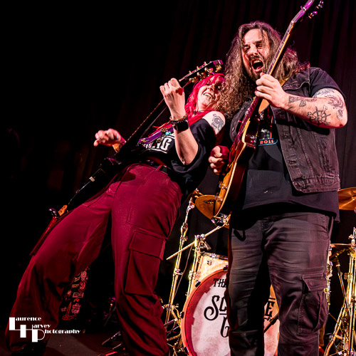 Steph Ashcroft on vocals & guitar, Aiden Pryor on guitar