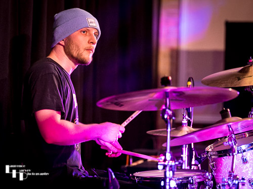 Ben Schulze on drums