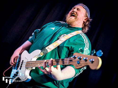 Ant Greenwell on bass