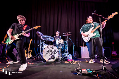 The Zac Schulze Gang on stage at The John Peel Centre