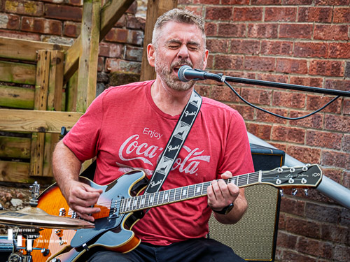 Jase North on vocals & guitar